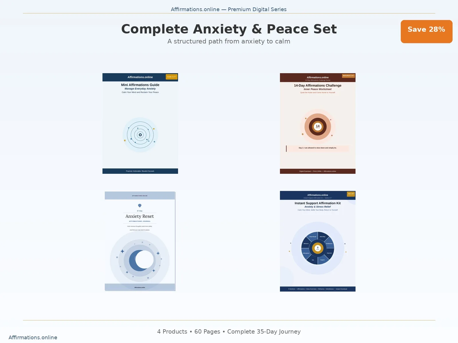 Anxiety & Peace Complete Set