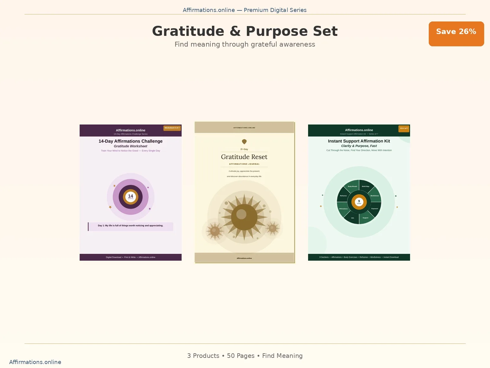 Gratitude & Purpose Complete Set