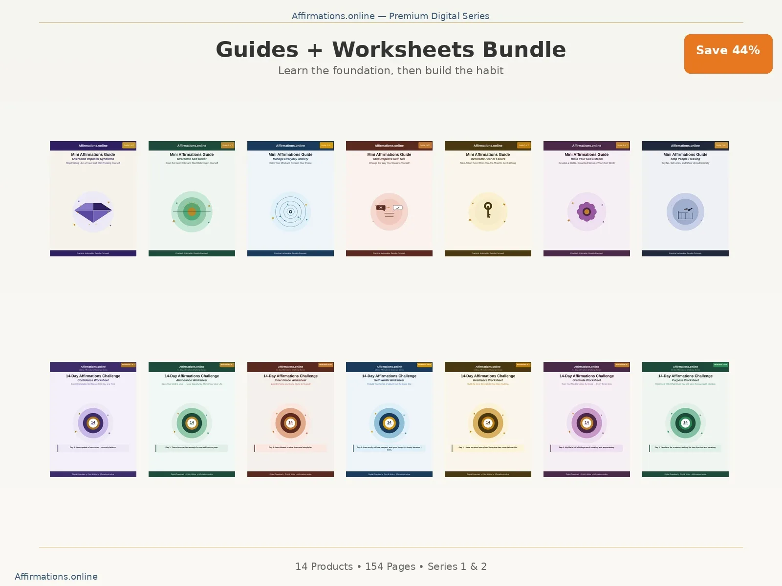 Guides + Worksheets Mixed Bundle