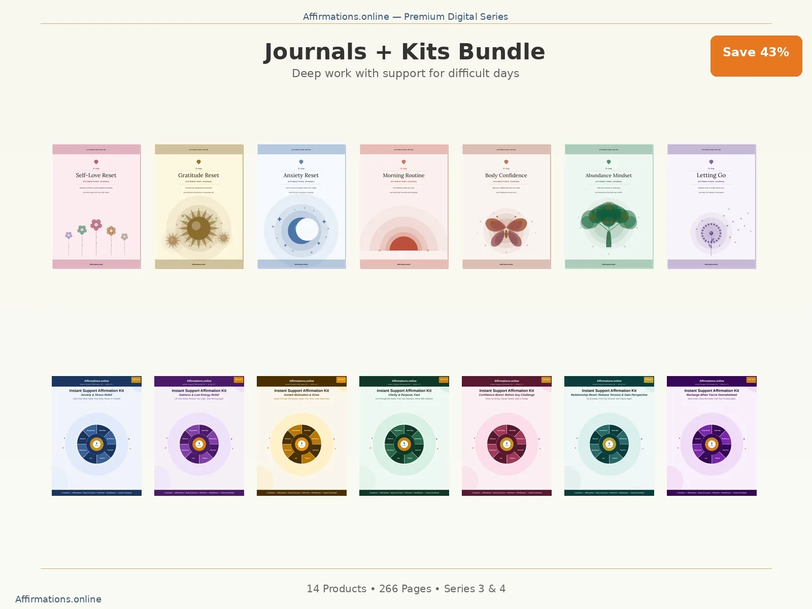 Journals + Kits Mixed Bundle