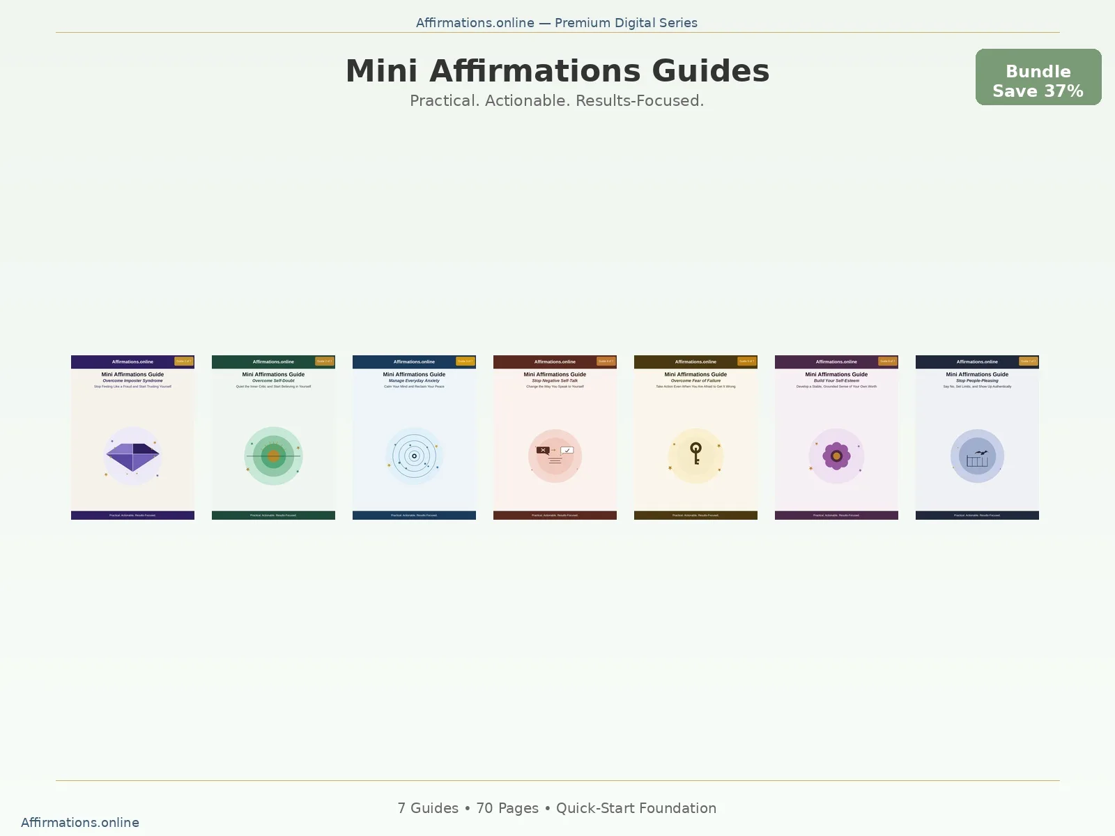 Mini Affirmations Guides Complete Series