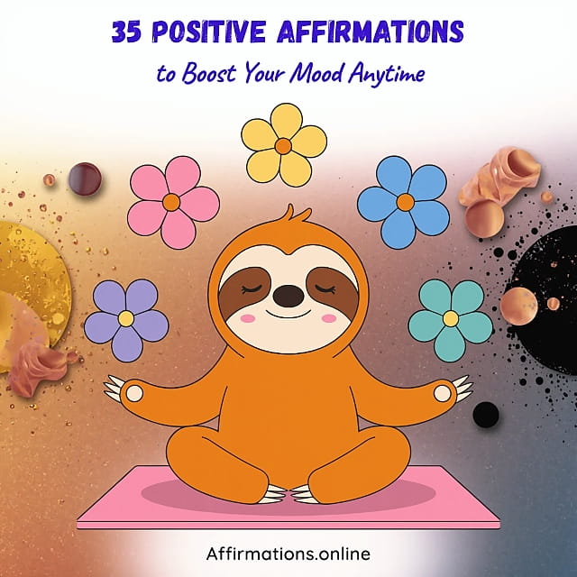 35 Positive Affirmations to Boost Your Mood Anytime 35 Positive Affirmations to Boost Your Mood Anytime - Featured Image